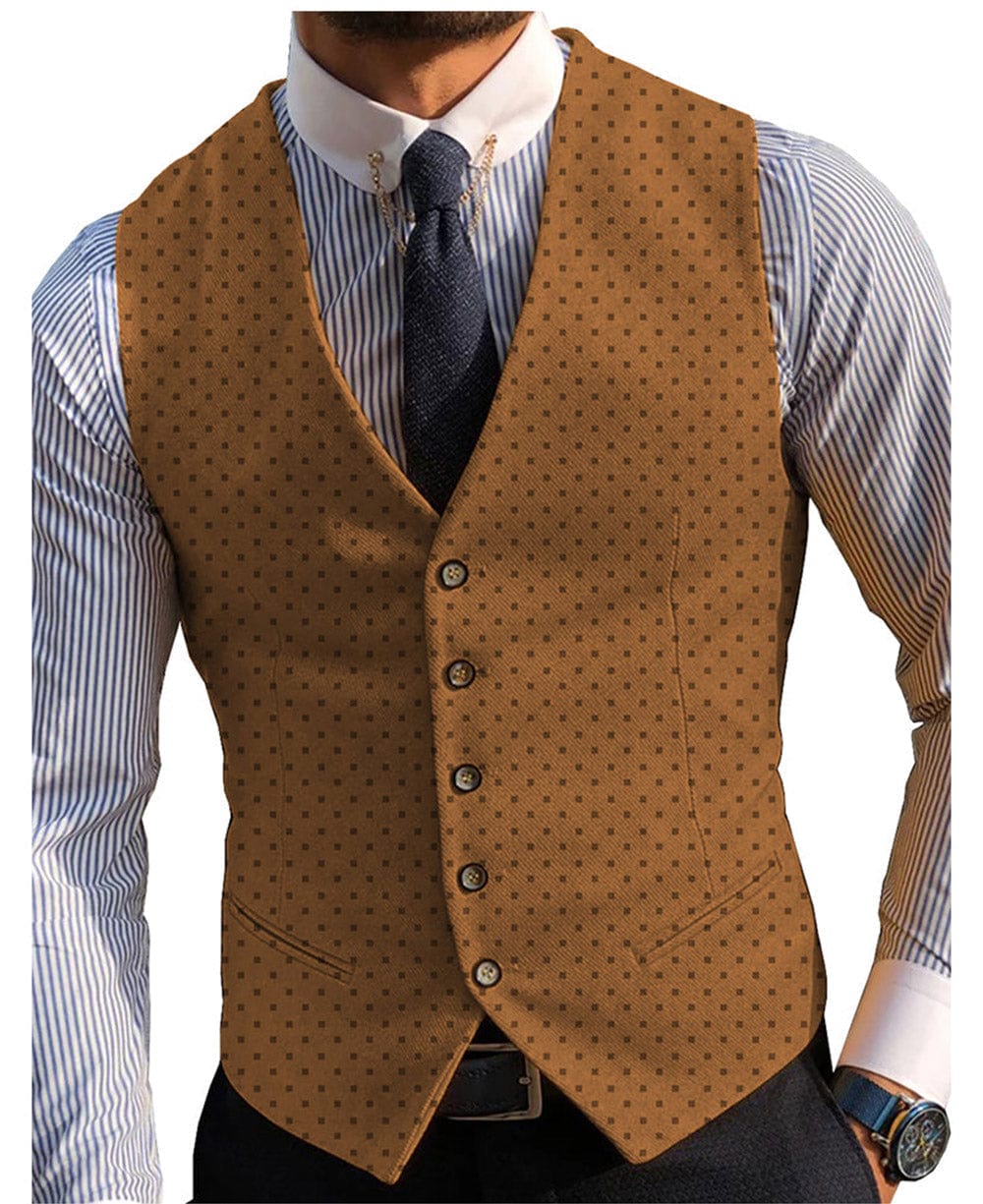 Mens slim hot sale fit waistcoat