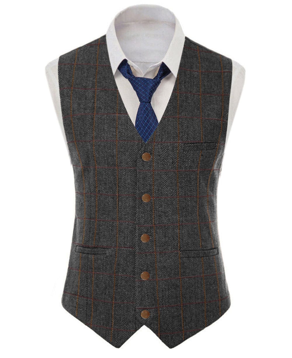 Mens suit sales vest styles