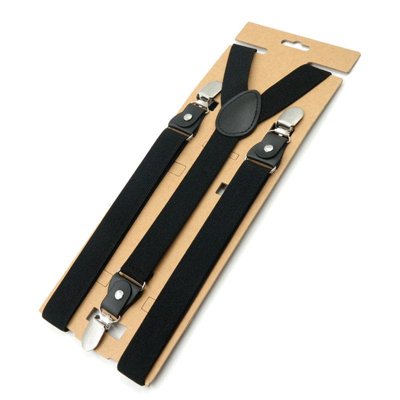 aesido Men's suit trousers elastic suspenders